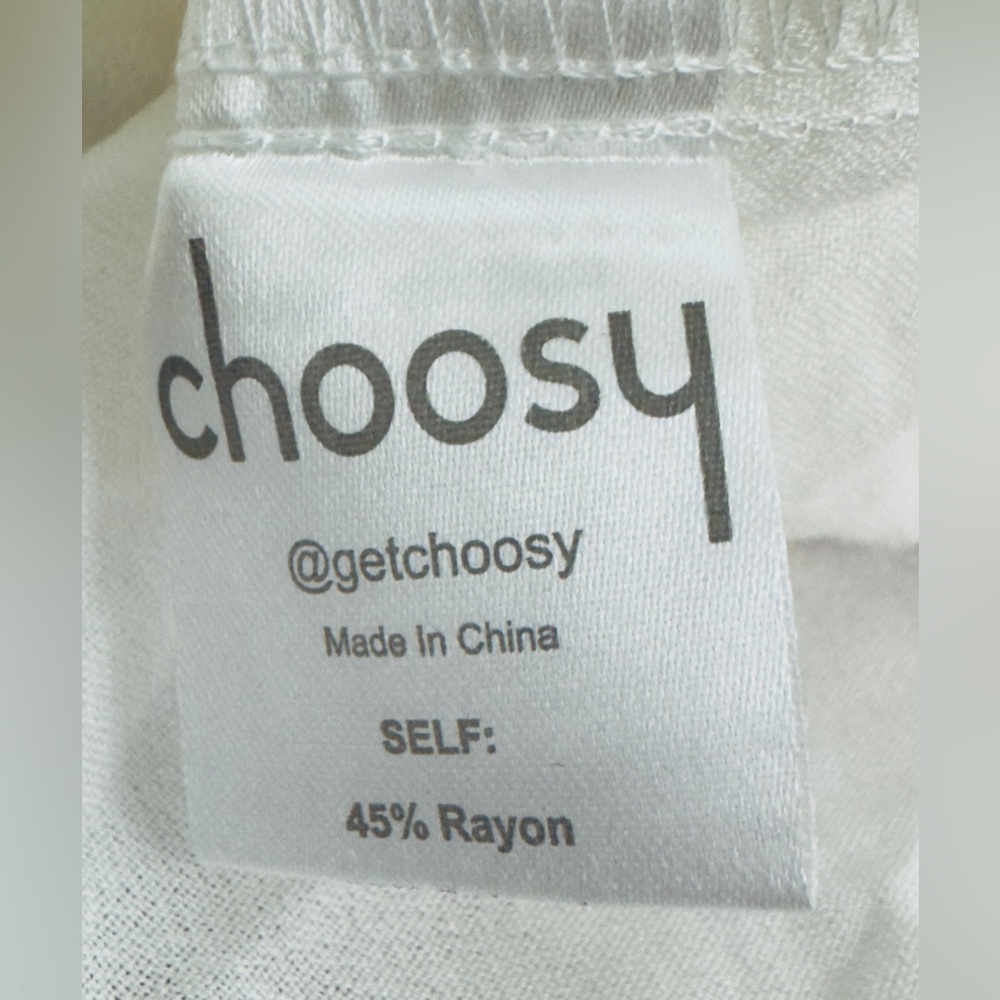 Choosy Chic White Crosby St Mini Shirt Dress with Plunging Neckline  Size 2 NWT - Picture 9 of 11